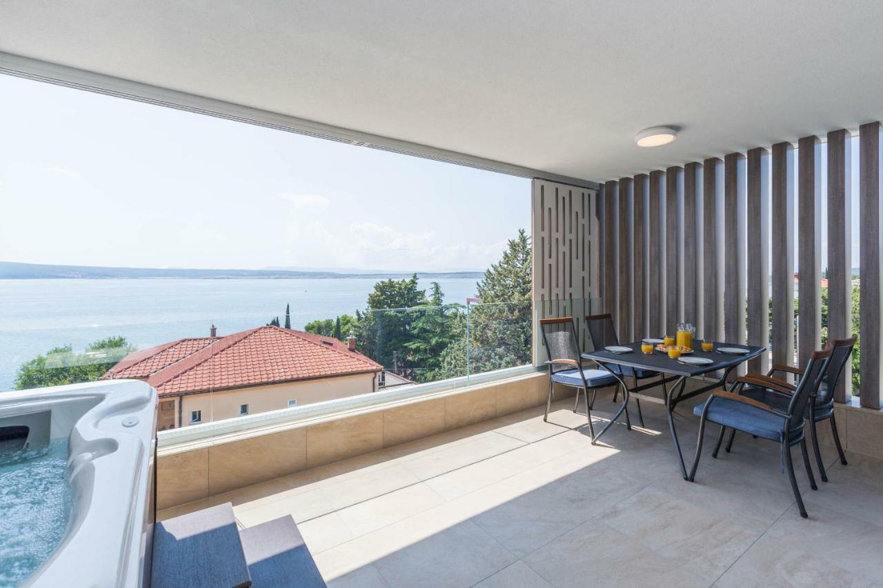 Abalone Apartments Dramalj Exterior foto